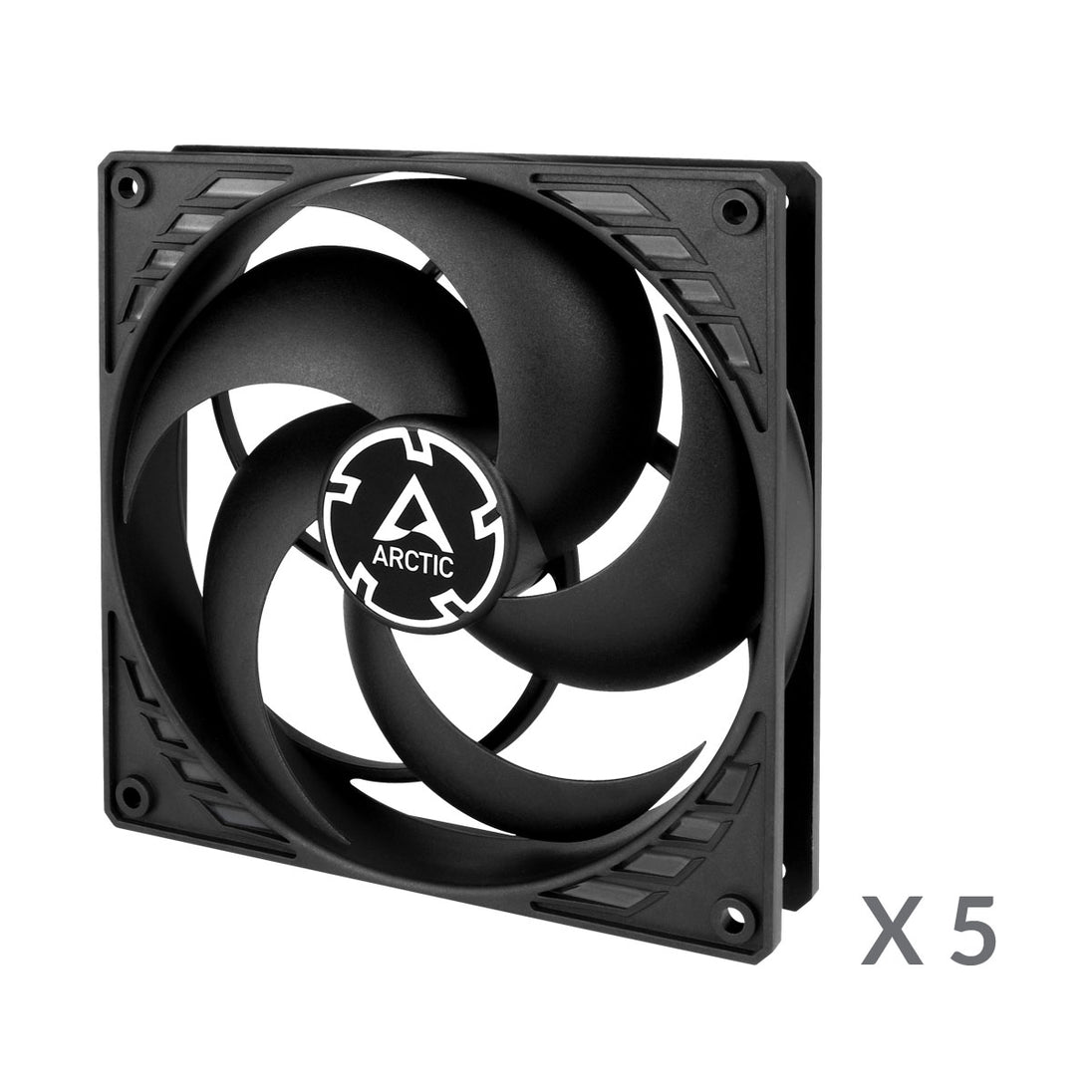 ARCTIC P14 | 140 mm case fan | 1700 rpm | 5 pack | Black