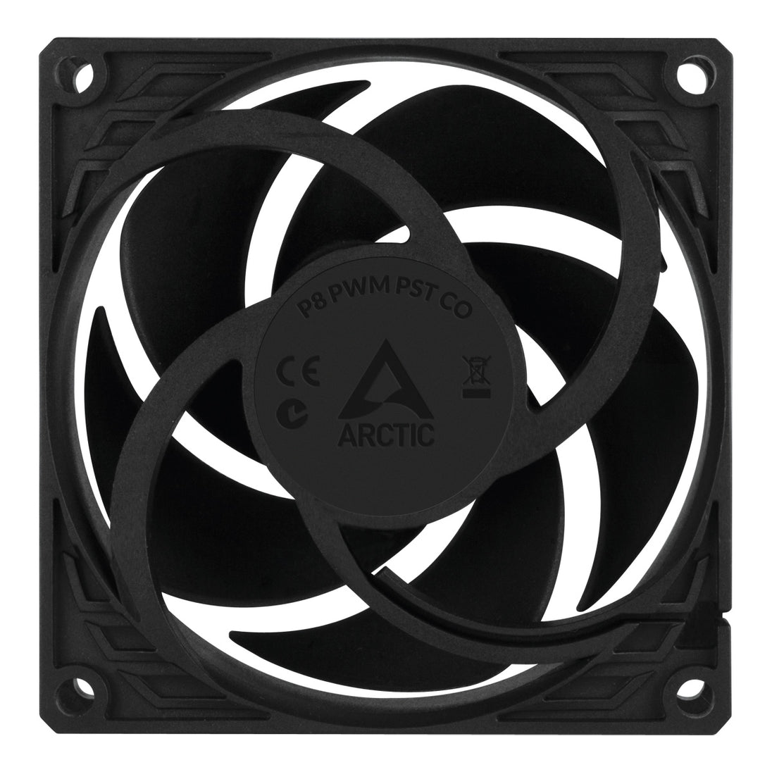 ARCTIC P8 PWM PST CO | 80 mm case fan | PWM PST | Black