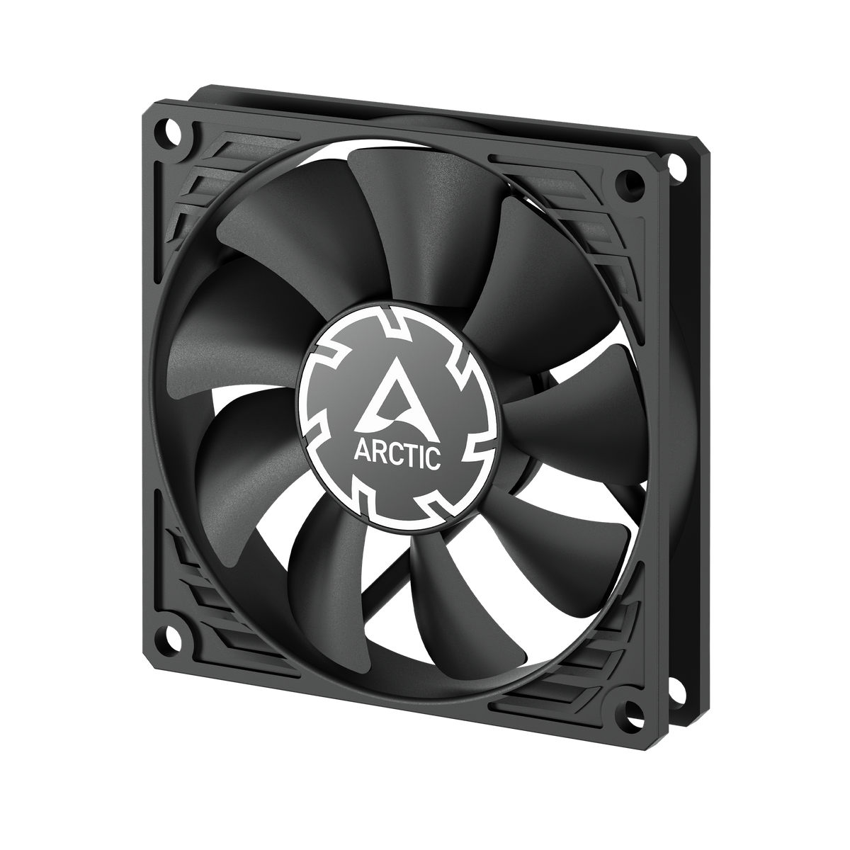 ARCTIC P8 Slim PWM PST | 80 mm case fan | PWM 300–3000 rpm | Black