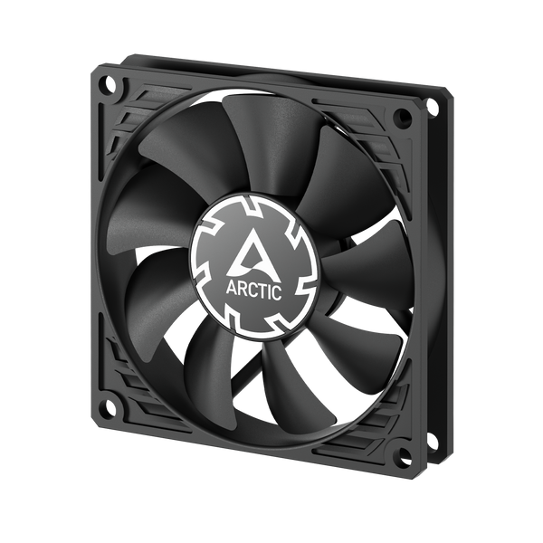 ARCTIC P8 Slim PWM PST | 80 mm case fan | PWM 300–3000 rpm | Black