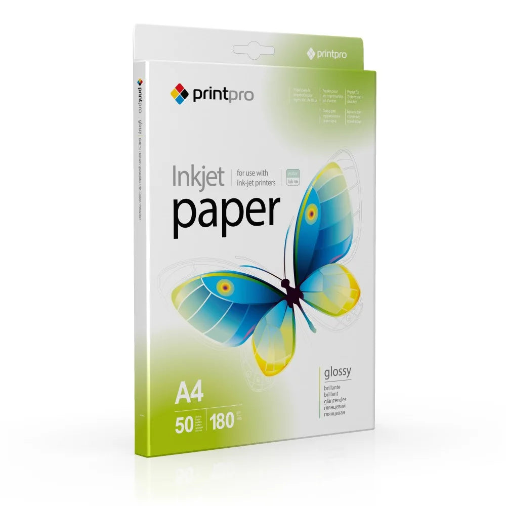 ColorWay PrintPro | Glossy photo paper | A4 180gsm | 50 sheets