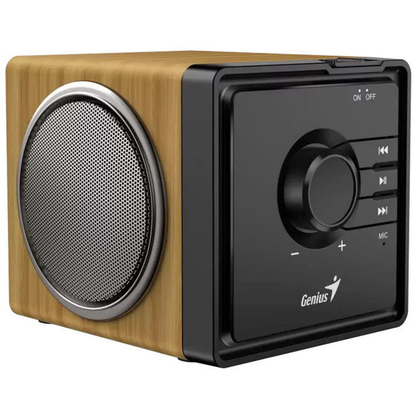 Genius SP-916BT | Bluetooth speaker | 6W RMS stereo | Pine wood