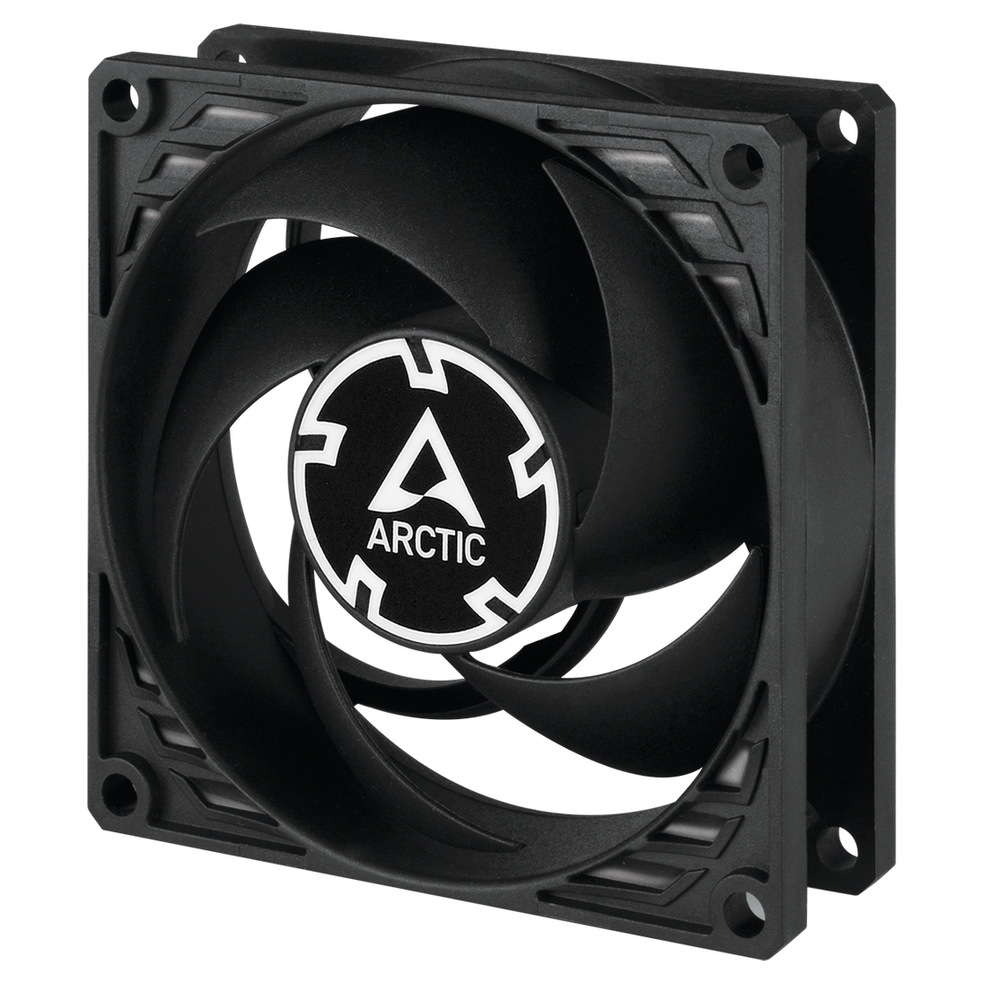 ARCTIC P8 Silent | 80 mm case fan | 1600 rpm 3-pin | Black