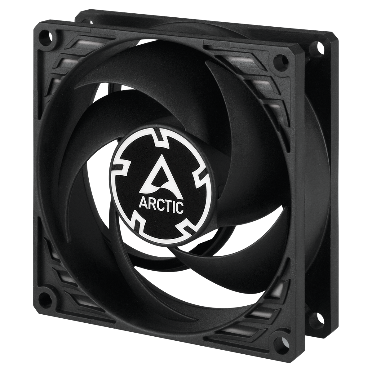 ARCTIC P8 Silent | 80 mm case fan | 1600 rpm 3-pin | Black