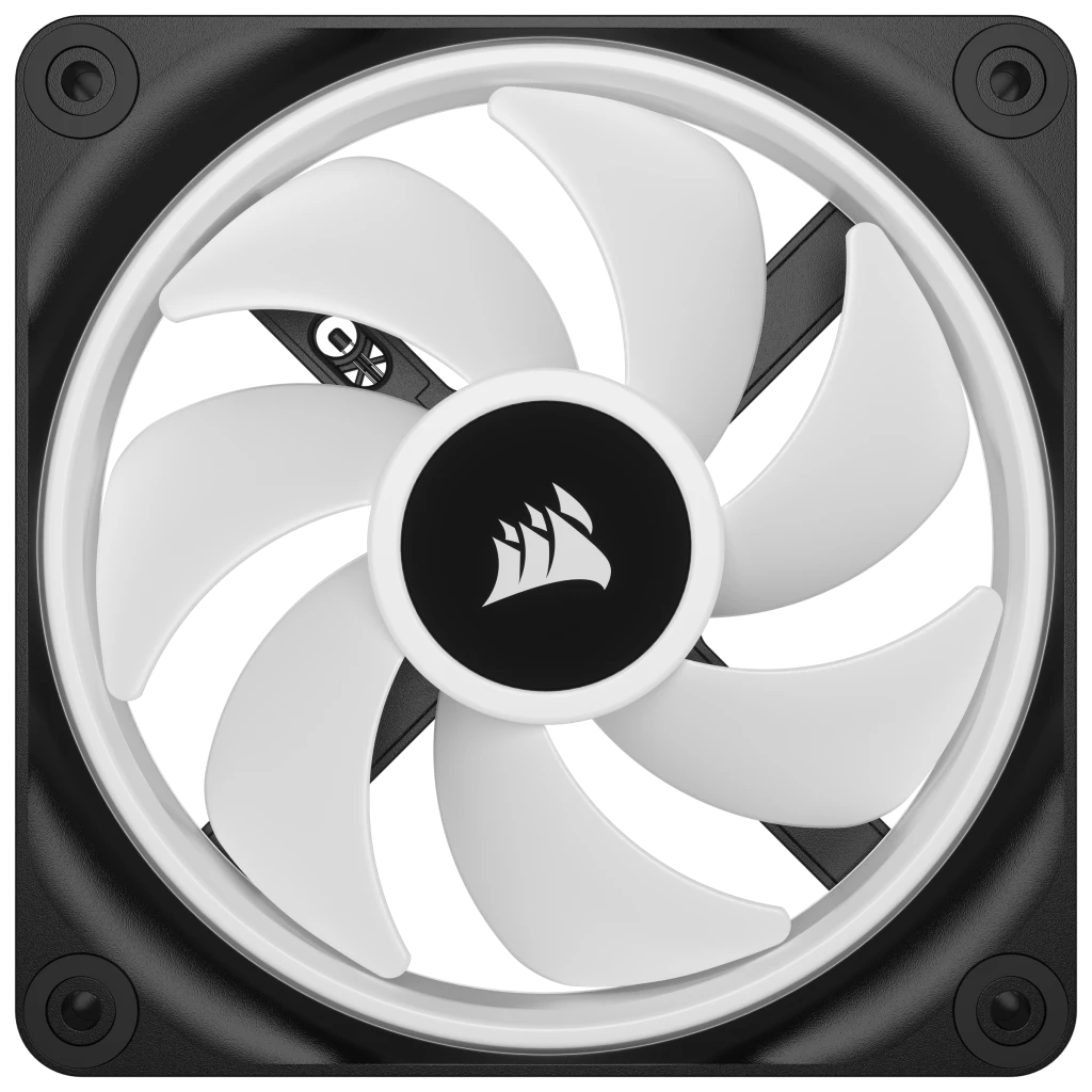CORSAIR iCUE LINK QX120 RGB | 120mm PWM fan kit | 3-pack | Black