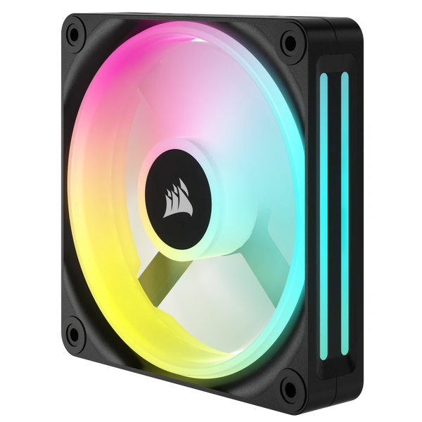 CORSAIR iCUE LINK QX120 RGB | 120mm PWM fan kit | 3-pack | Black