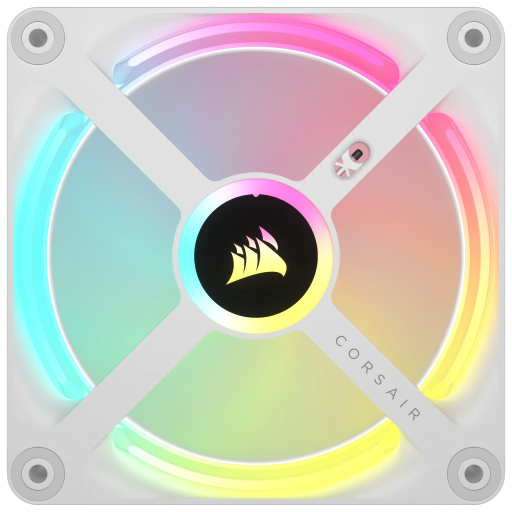 CORSAIR iCUE LINK QX120 RGB | 120mm PC case fans | PWM RGB starter kit