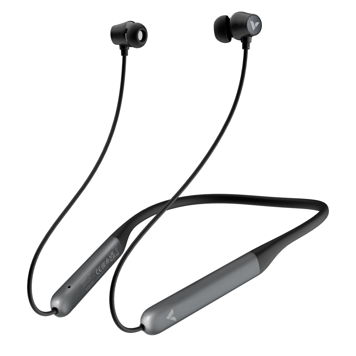 Verbatim TruSound ANC | Wireless neckband earbuds | Bluetooth 5.4 | Black