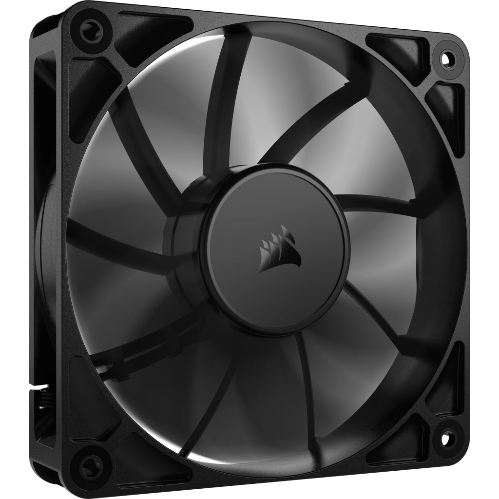 CORSAIR RS120 | 120mm PWM case fan | Up to 2100 RPM | Black