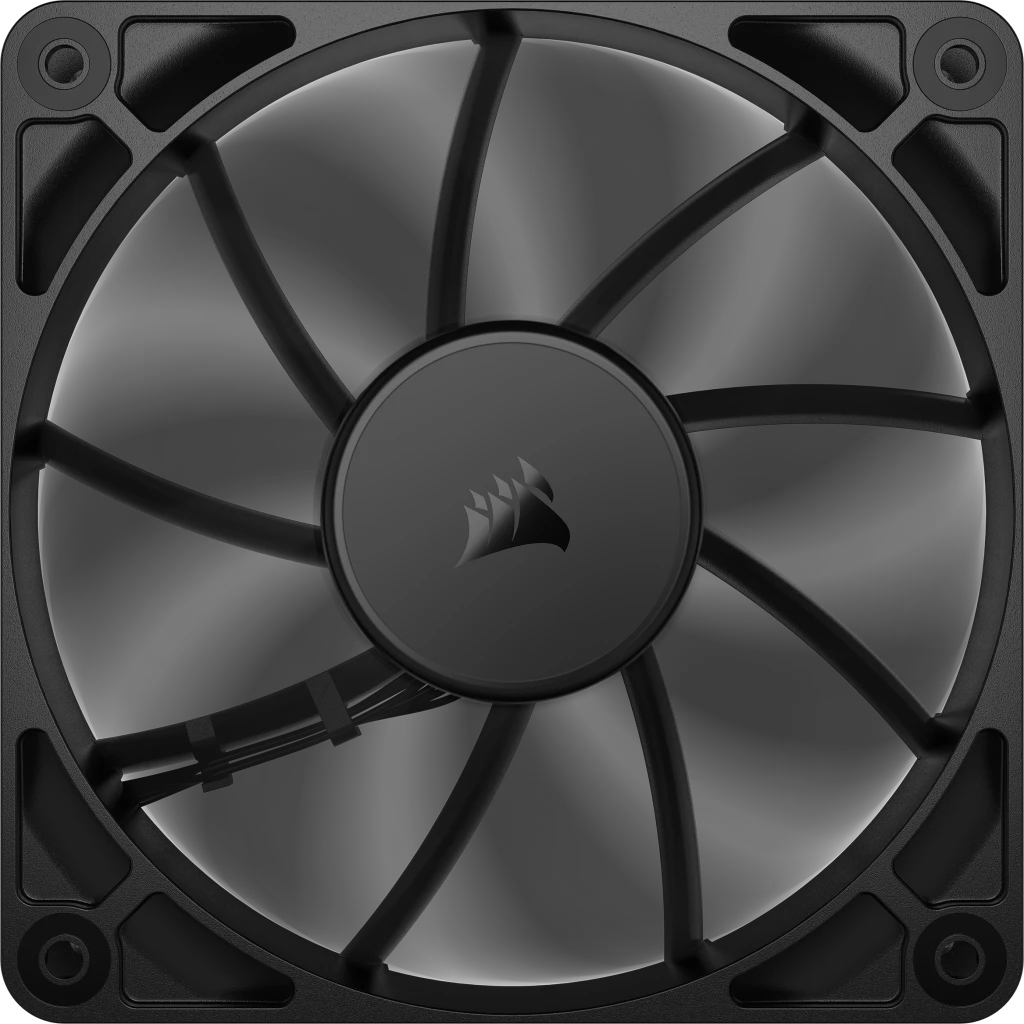 CORSAIR RS120 | 120mm PWM case fan | Up to 2100 RPM | Black