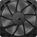CORSAIR RS120 | 120mm PWM case fan | Up to 2100 RPM | Black