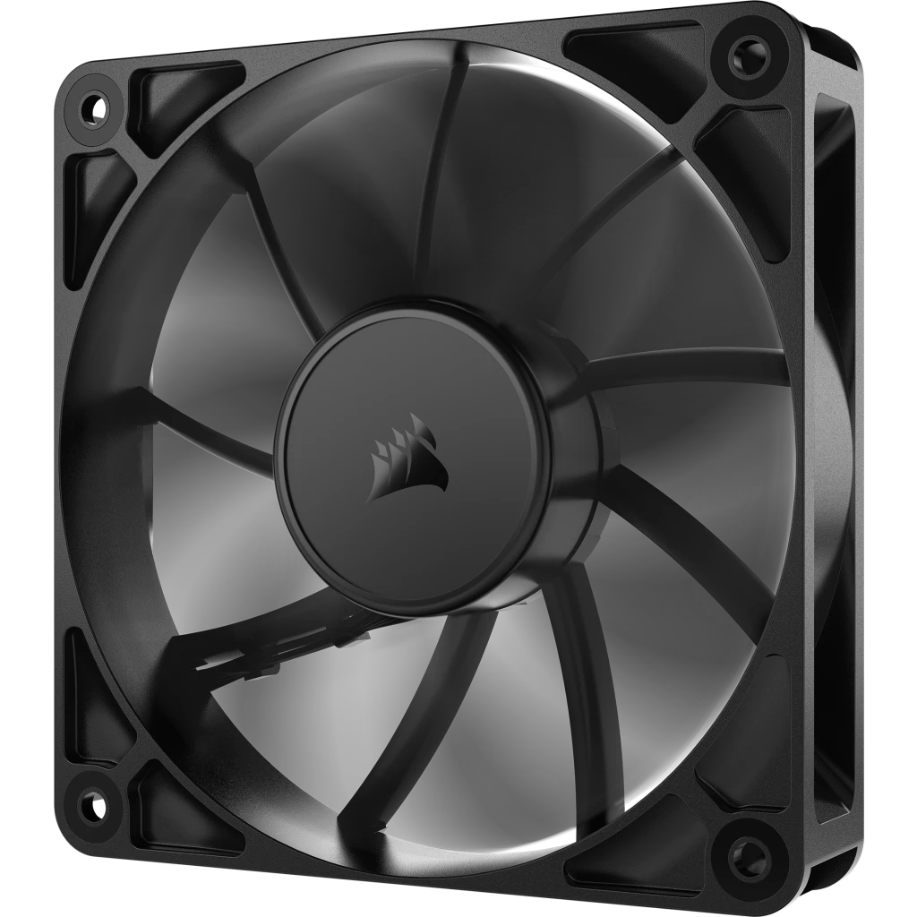 CORSAIR RS120 | 120mm PWM case fan | Up to 2100 RPM | Black