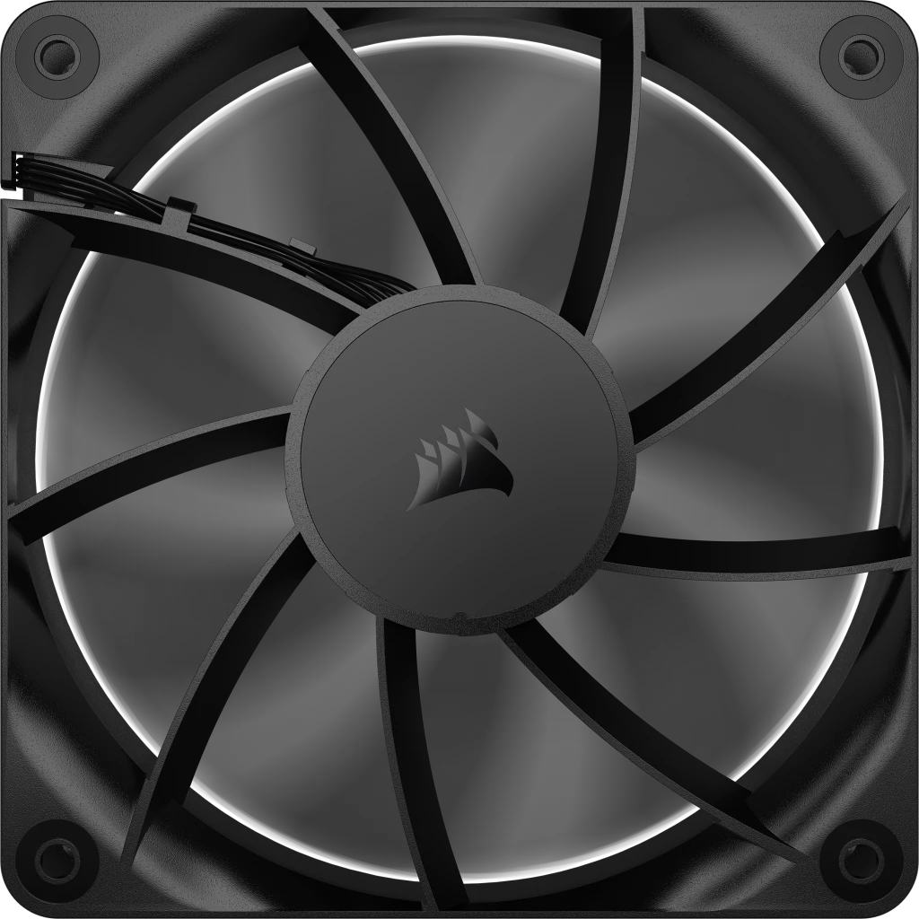 CORSAIR RS120 | 120mm PWM case fan | Up to 2100 RPM | Black