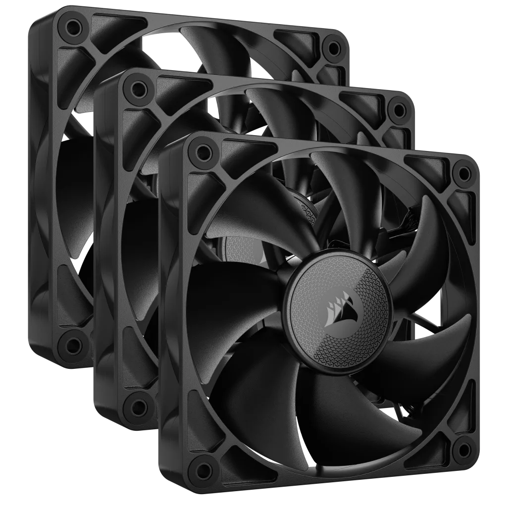 CORSAIR iCUE LINK RX120 | Case fans | 120mm PWM triple kit | Black