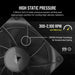 CORSAIR iCUE LINK RX120 | 120mm case fan | PWM 400–2100 RPM | Black