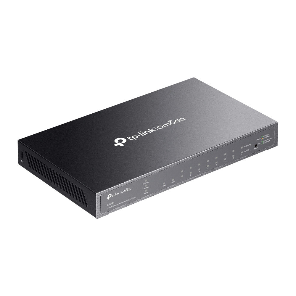TP-Link Omada SG2210P | Managed PoE+ switch | 2 SFP slots