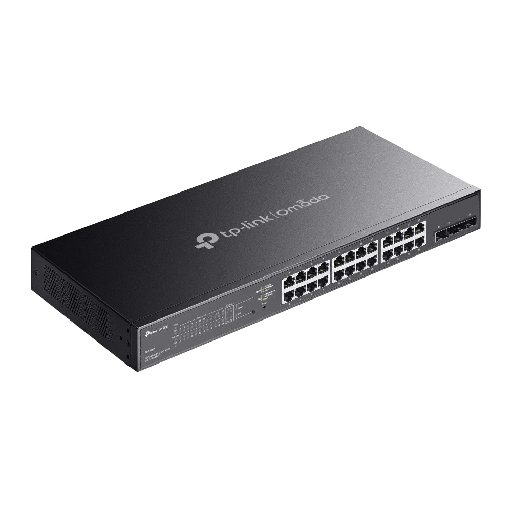 TP-Link Omada SG2428P | 28-Port Gigabit smart switch | 24-Port PoE+ | 250 W