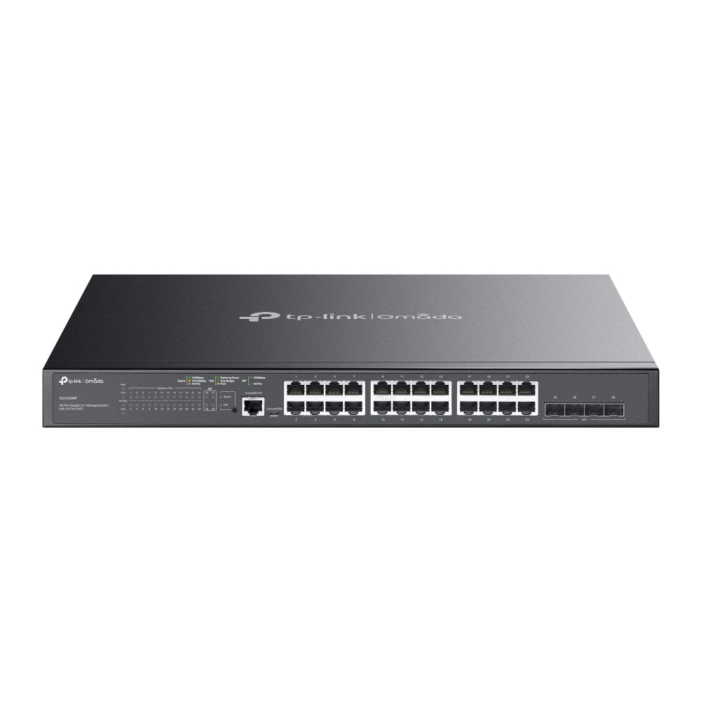 TP-Link Omada SG3428MP | Managed PoE+ switch | 28-port Gigabit