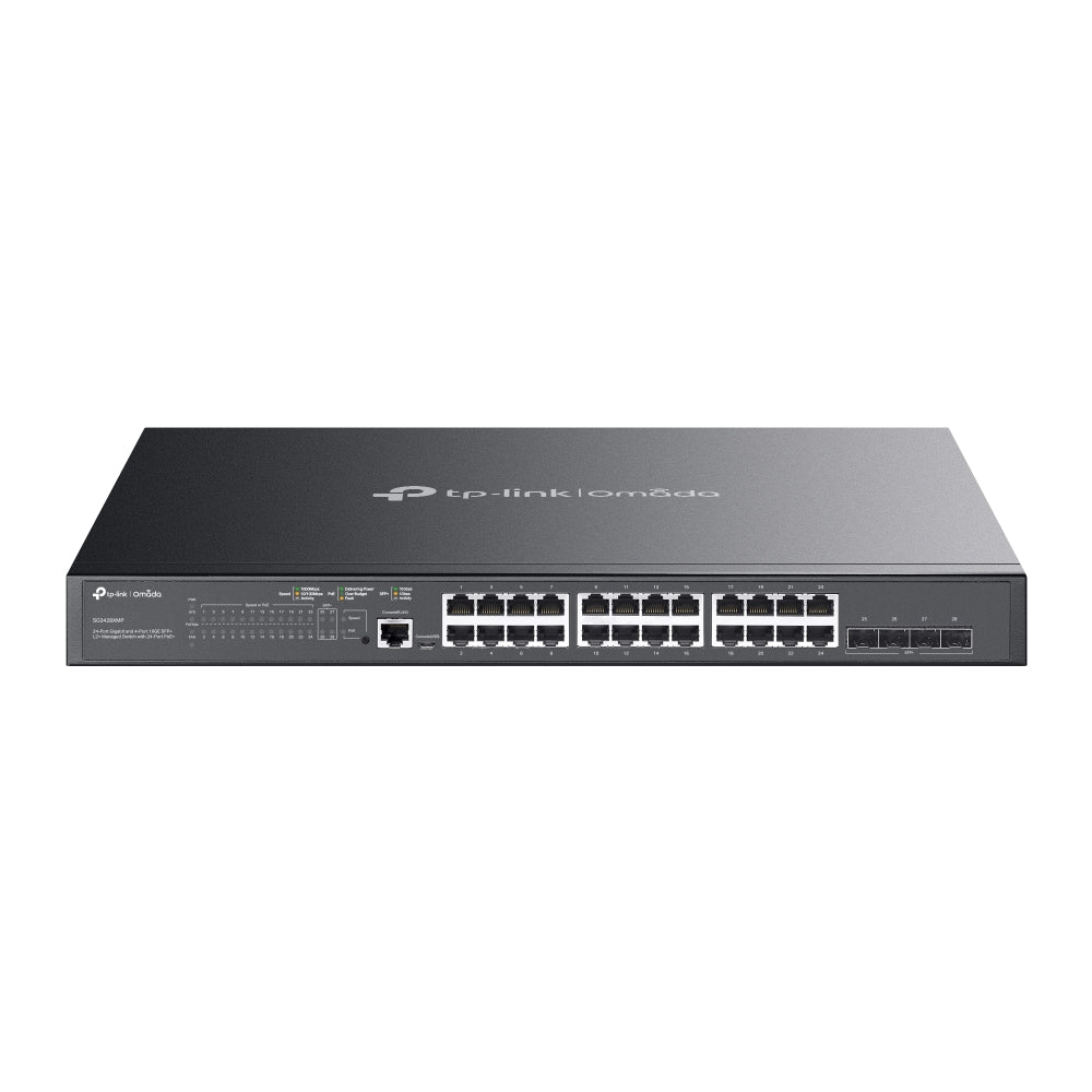 TP-Link Omada SG3428XMP | Managed PoE+ switch