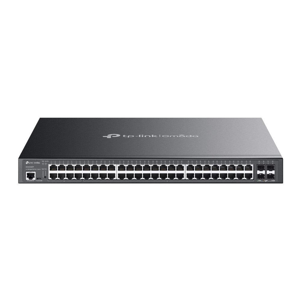 TP-Link Omada SG3452XMPP | Managed network switch | 48 Gigabit ports