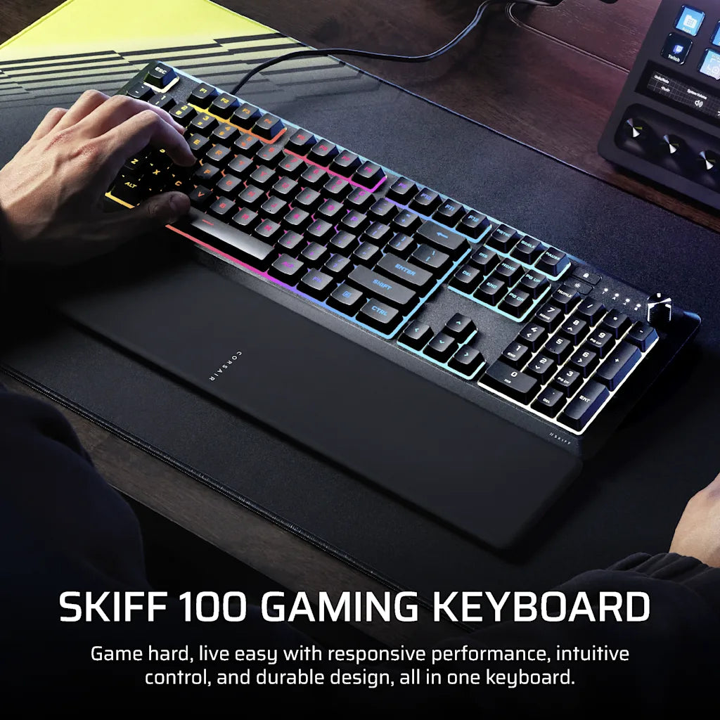CORSAIR SKIFF 100 | Gaming keyboard | UK layout | Black