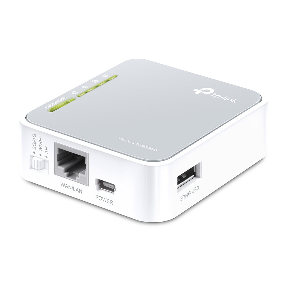 TP-Link TL-MR3020 | Portable wireless router | 3G/4G modem support | 150Mbps