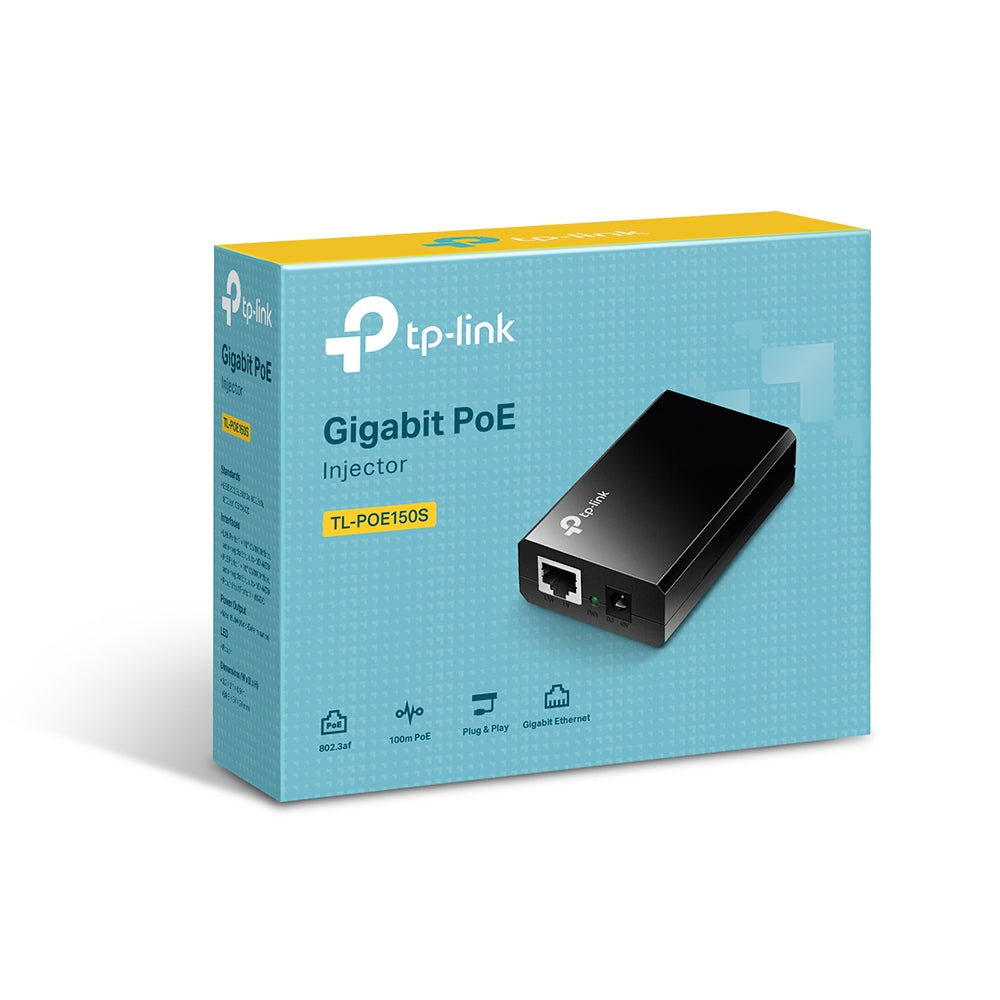 TP-Link TL-POE150S | PoE injector | IEEE 802.3af | 15.4 W