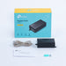 TP-Link TL-POE160S | PoE+ injector | Gigabit 802.3at up to 30 W | 2 ports