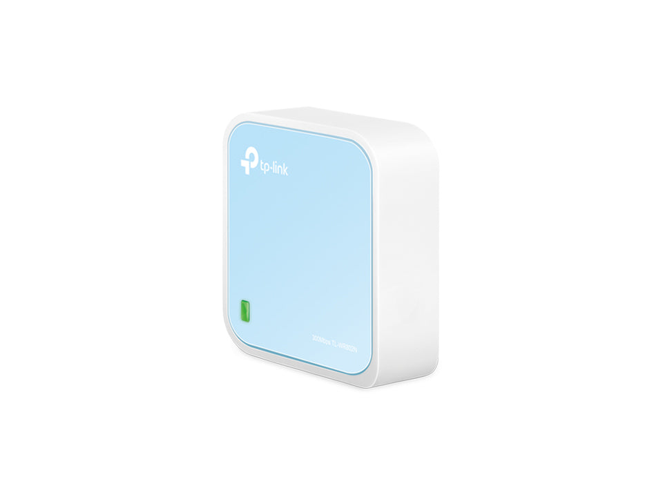 TP-Link TL-WR802N | Travel Wi-Fi router | N300 2.4 GHz | Pocket size