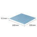 ARCTIC TP-3 | Thermal pad | 100 x 100 mm 0.5 mm | Blue
