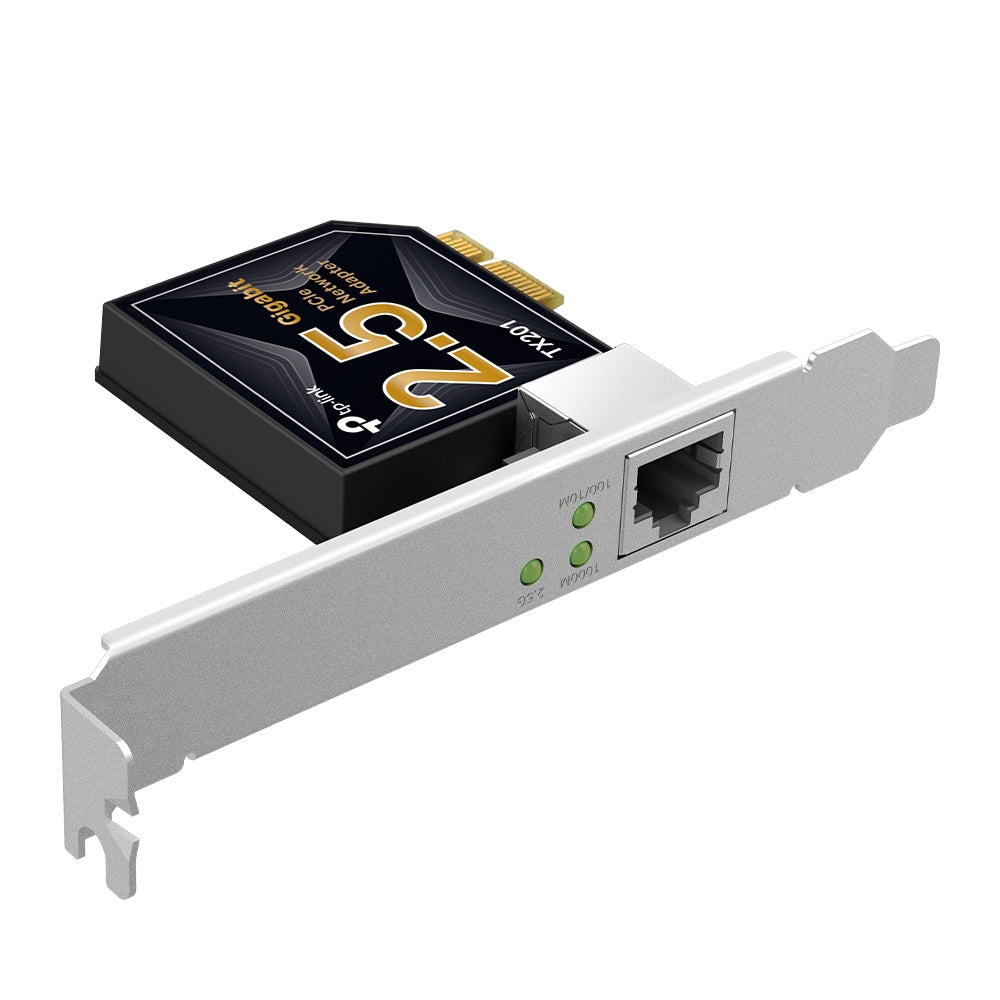 TP-Link TX201 | 2.5GbE PCIe adapter | RJ45 Ethernet