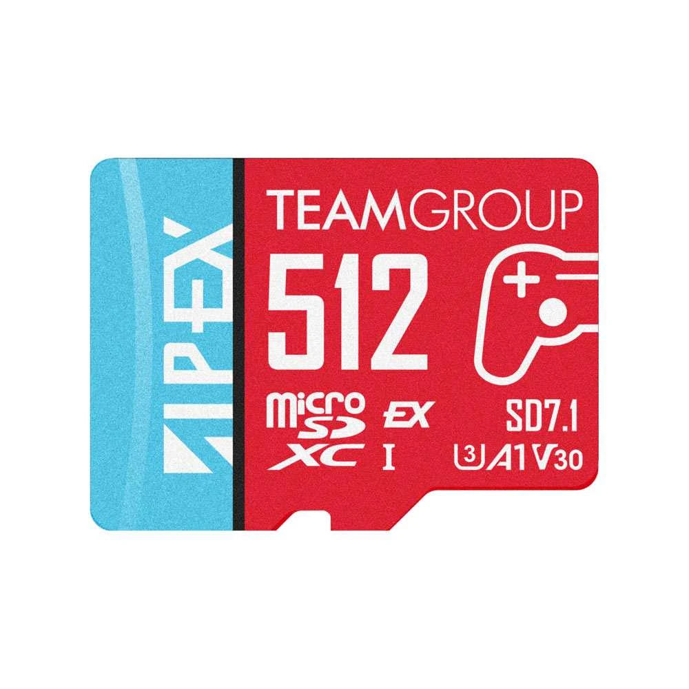 TEAM APEX SD7.1 | MicroSD Express card | 512GB | Up to 800MB/s read