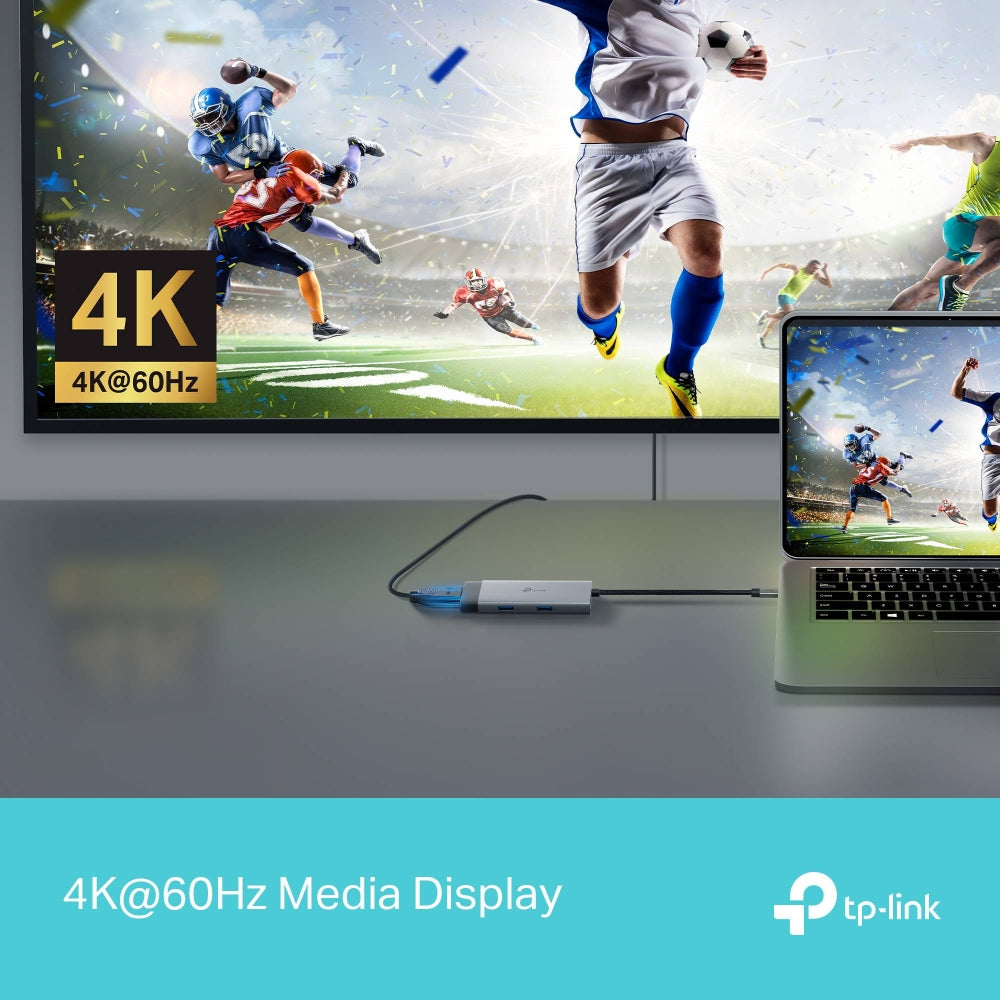 TP-Link UH5020C | USB-C hub | 4K HDMI and 100W PD | 5-port