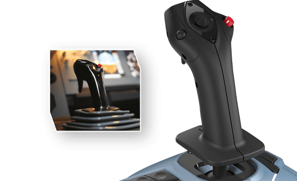 Thrustmaster TCA Sidestick Airbus Edition | PC flight joystick | Black and blue