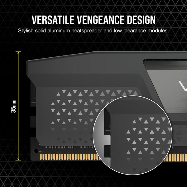 CORSAIR VENGEANCE | 16GB DDR5 RAM | 6000MT/s CL36 | Grey