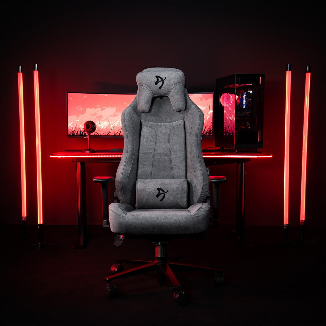 Arozzi Vernazza Soft Fabric | Gaming chair | 3D armrests | Ash