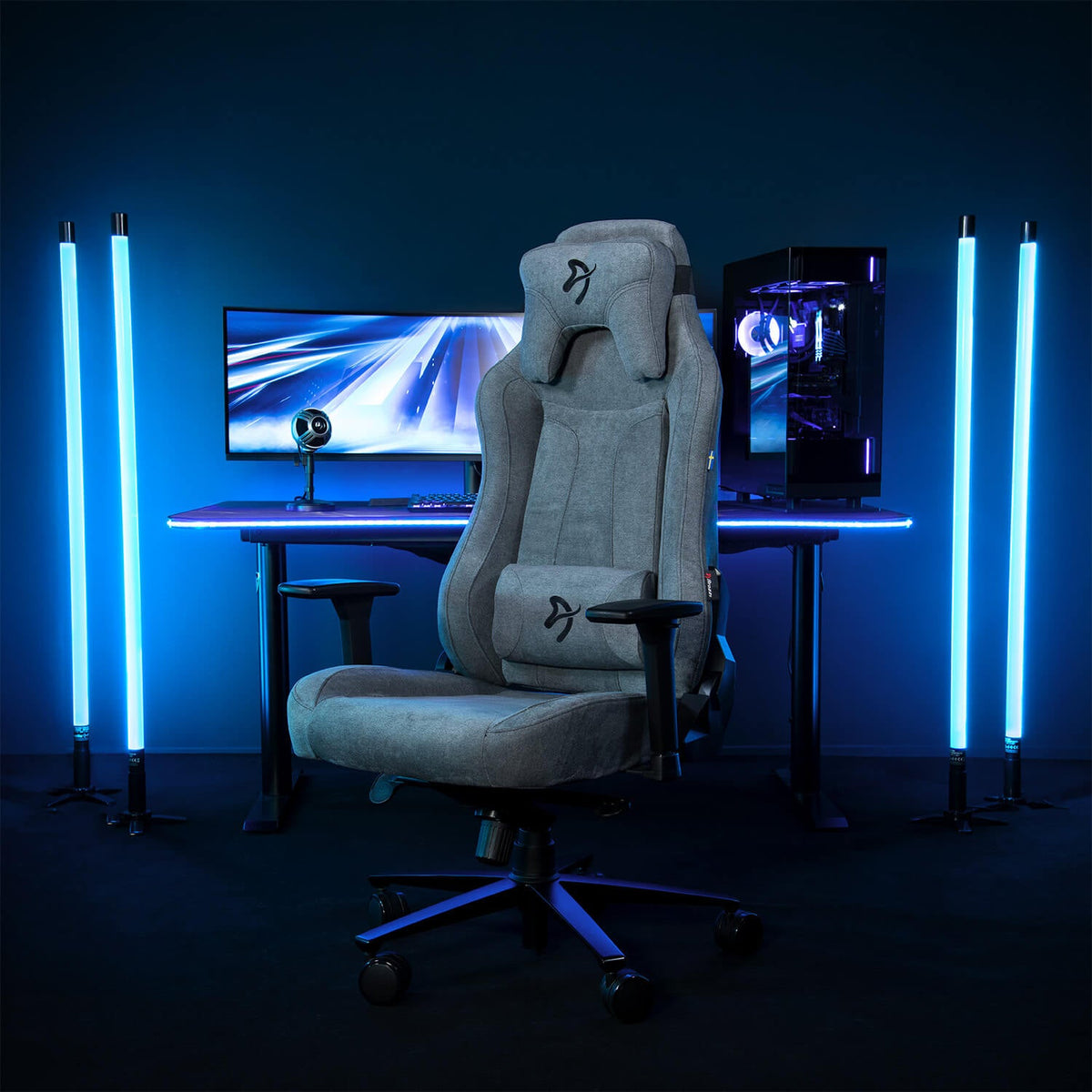 Arozzi Vernazza Soft Fabric | Gaming chair | 3D armrests | Ash
