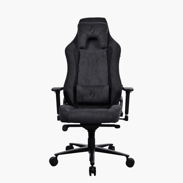 Arozzi Vernazza Soft Fabric | Gaming chair | 145 kg capacity | Pure Black