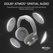CORSAIR VIRTUOSO MAX | Wireless gaming headset | 2.4GHz and Bluetooth | Silver