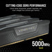 CORSAIR VENGEANCE | DDR5 RAM | 32GB 6000MT/s CL36 | Grey 2 x 16GB