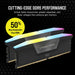 CORSAIR VENGEANCE RGB | DDR5 RAM | 32GB 5200MT/s CL40 | Black