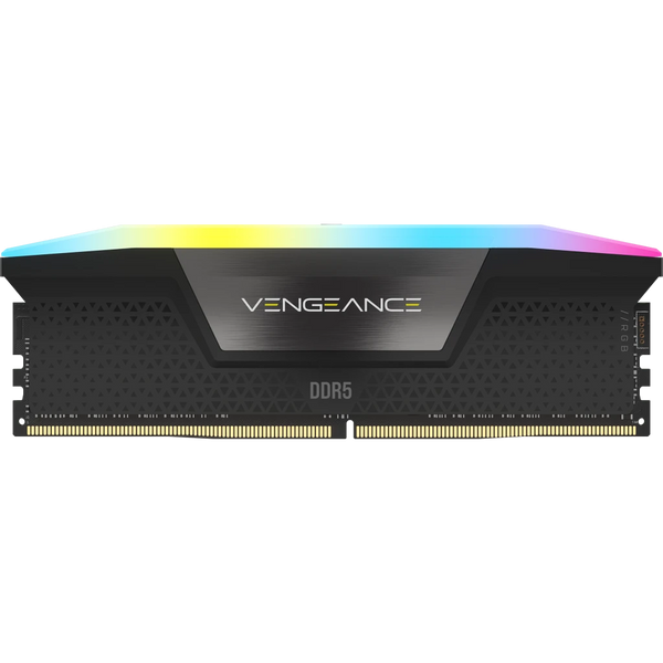 CORSAIR VENGEANCE RGB | DDR5 RAM | 32GB 5200MT/s CL40 | Black