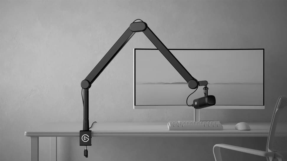 Elgato Wave Mic Arm MK.2 | Microphone boom arm | 950 mm reach | Black