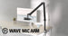 Elgato Wave Mic Arm MK.2 | Microphone boom arm | 950 mm reach | Black