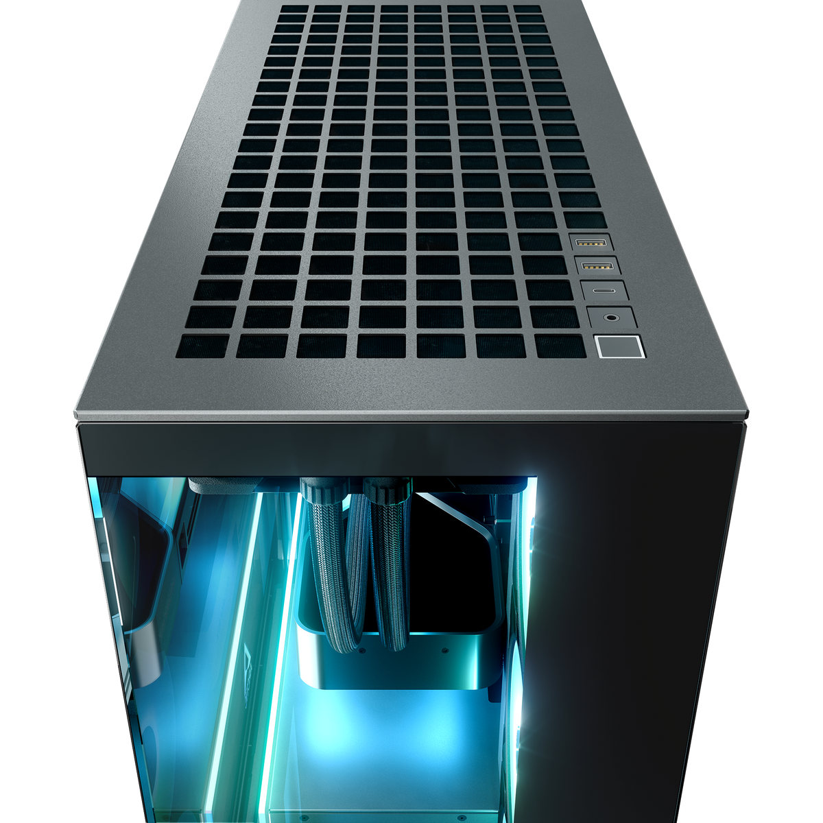 ARCTIC Xtender | PC case | E-ATX and 420 mm radiator support | Black clear glass