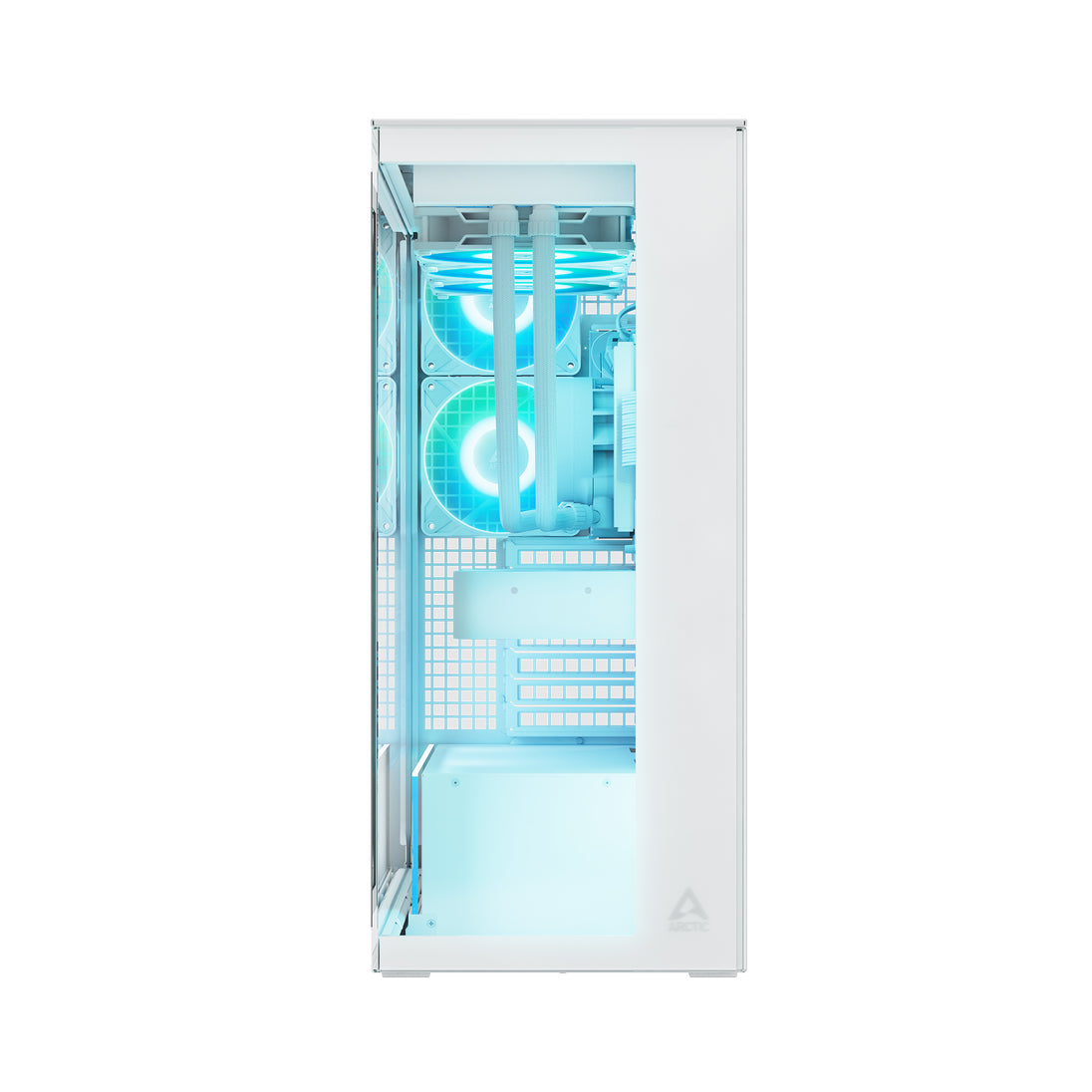 ARCTIC Xtender | E-ATX PC case | Five pre-installed A-RGB fans | White