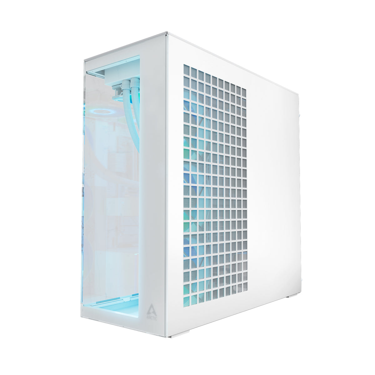 ARCTIC Xtender | E-ATX PC case | Five pre-installed A-RGB fans | White