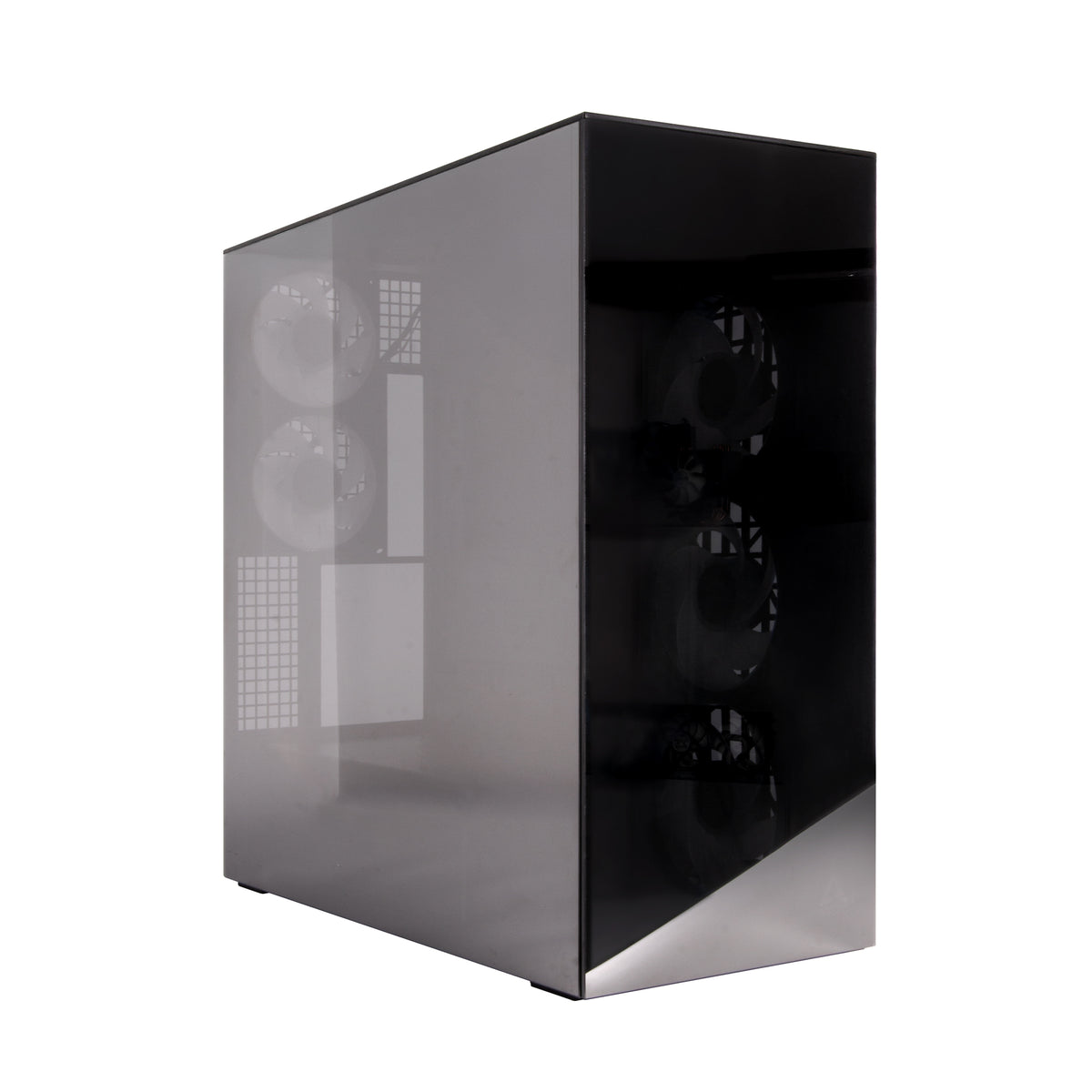 ARCTIC Xtender | E-ATX PC case | 5 pre-installed fans | Mirror Black