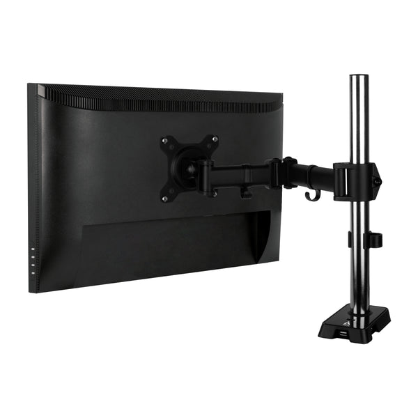 ARCTIC Z1 (Gen 3) | Single monitor arm | USB 2.0 hub | Matt black