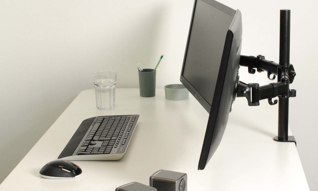 ARCTIC Z2 Basic | Dual monitor arm | VESA 75 x 75 and 100 x 100 | Black